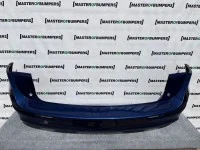 Audi Q5 S Line Tfsi Face Lifting 2012-2015 Rear Bumper Blue 4 Pdc Genuine [a45]