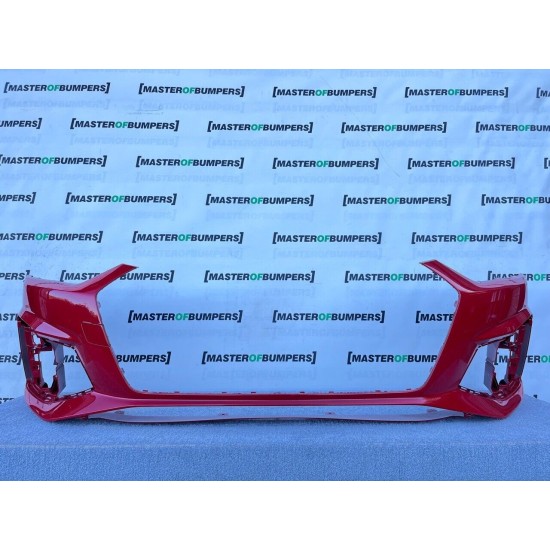 Audi A5 S Line S5 Mk2 Face Lift 2020-on Front Bumper Red Genuine [a161]