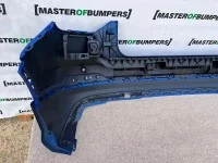 Audi Q2 S Line 2016-2019 Rear Bumper Blue With Trims Genuine [a292]
