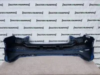 Audi Q2 S Line 2016-2019 Rear Bumper Blue With Trims Genuine [a292]