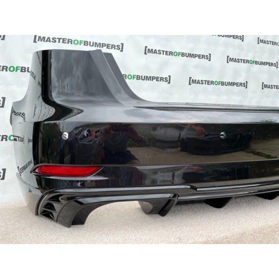 Audi Rs3 Hatchback Only Facelift 2016-20 Rear Bumper With Diffuser Genuine [a372