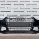 Audi S4 A4 S Line Saloon Avant Lift 2012-2015 Front Bumper 4 Pdc Genuine [a622]