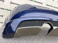 Audi Tt S Line Tts Coupe Cabrio Tfsi 2015-2018 Rear Bumper 4 Pdc Genuine [a806]