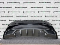 Audi Tt S Line Tts Face Lift 2019-2022 Rear Bumper Black 4 Pdc Genuine [a808]