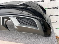 Audi Tt S Line Tts Face Lift 2019-2022 Rear Bumper Black 4 Pdc Genuine [a808]