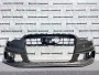 Audi A6 S Line C7 Saloon Avant 2012-2014 Front Bumper 4 Pdc +jets Genuine [a765]