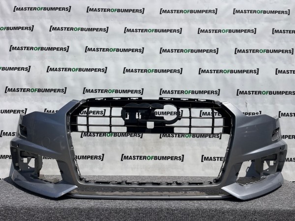 Audi A6 S Line C7 Lift Saloon Estate 2015-2018 Front Bumper 4 Pdc Genuine [a582]