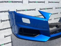 Audi Tt S Line Tts Mk3 Coupe Cabrio 2015-2018 Front Bumper 4 Pdc Genuine [a824]