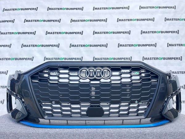 Audi A3 Se Sport Technik 8y Hatchback 2020-2024 Front Bumper 6pdc Genuine [a848]