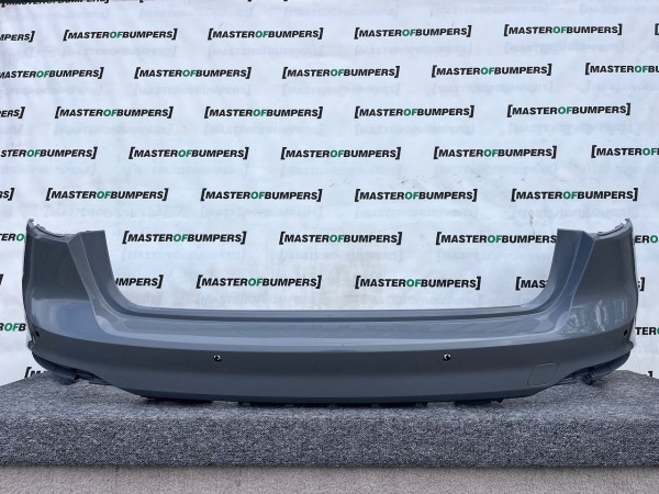 Audi Rs4 Black Edition B9 Estate 2018-2023 Rear Bumper 6 Pdc Genuine [a814]