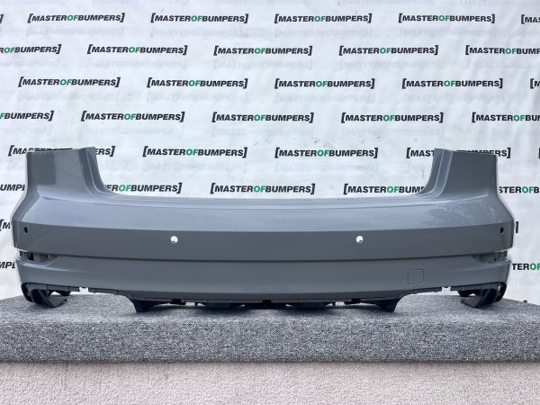 Audi Rs3 Saloon Only 2016-2020 Rear Bumper 4 Pdc Genuine [a818]