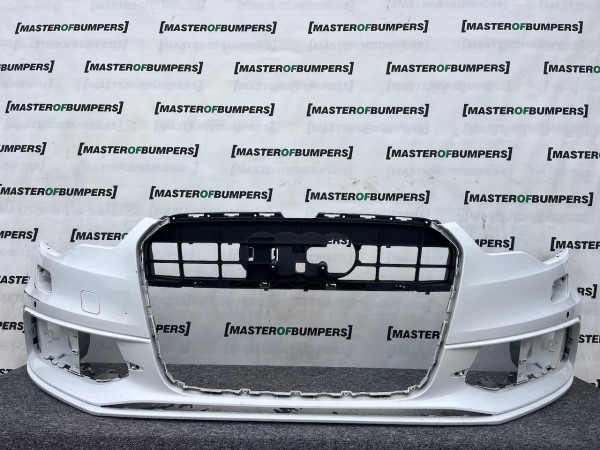 Audi S6 A6 S-line C7 Saloon Estate 2012-2014 Front Bumper 4 Pdc Genuine [a834]