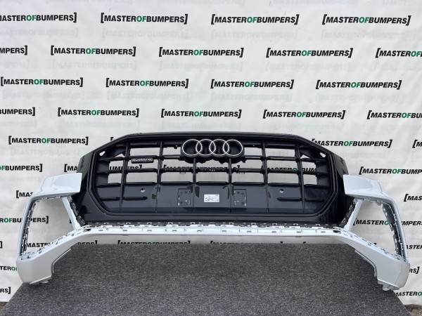 Audi Q8 S Line Black Edition Suv 2019-2023 Front Bumper 6 Pdc Genuine [a885]