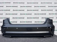 Audi A3 S Line S3 Saloon Only 2021-2023 Rear Bumper 6 Pdc Genuine [a892]