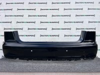 Audi A6 S Line Saloon Only C7 Lift 2015-2018 Rear Bumper 4 Pdc Genuine [a929]