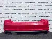 Audi A1 S Line 3 And 5 Doors Lift 8xa 2015-2018 Rear Bumper 4 Pdc Genuine [a990]