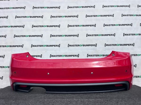 Audi A1 S Line 3 And 5 Doors Lift 8xa 2015-2018 Rear Bumper 4 Pdc Genuine [a990]