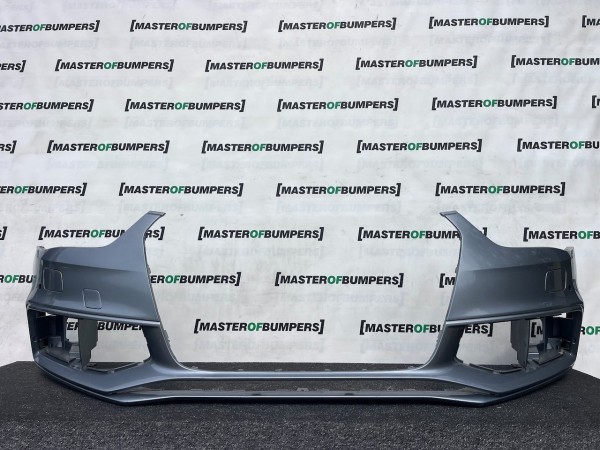 Audi A4 S-line Saloon Estatr B8 Lift 2012-2015 Front Bumper 4 Pdc Genuine [a4]