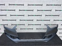 Audi A4 S-line Saloon Estatr B8 Lift 2012-2015 Front Bumper 4 Pdc Genuine [a4]