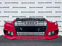 Audi A1 S-line Hatchback Lift 2015-2018 Front Bumper No Pdc Jets Genuine [a2]