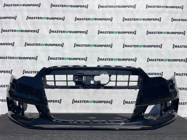 Audi A6 S Sline S6 Saloon Avant 2012-2014 Front Bumper 4 Pdc Jets Genuine [a41]