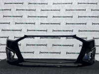 Audi A4 Se Technik B9 Lift Saloon Ava 2019-2023 Front Bumper 4 Pdc Genuine [a35]