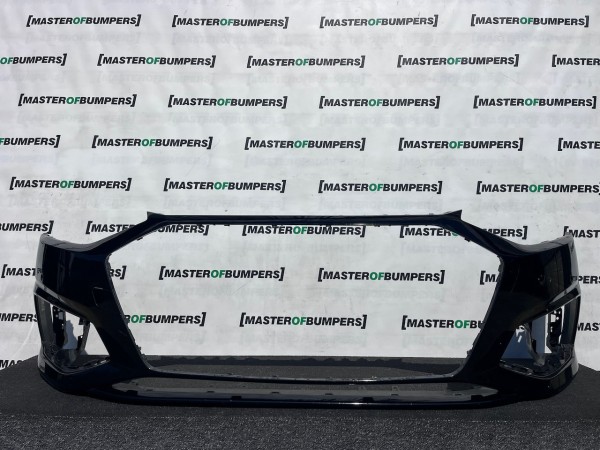 Audi A4 Se Technik B9 Lift Saloon Ava 2019-2023 Front Bumper 4 Pdc Genuine [a35]