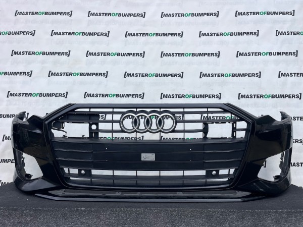 Audi A6 Se Sport C8 Saloon Estate 2019-2023 Front Bumper 6 Pdc Genuine [a54]