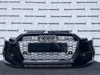 Audi A3 Se Hatchback Lift 2016-2019 Front Bumper No Pdc Jets Genuine [a965]