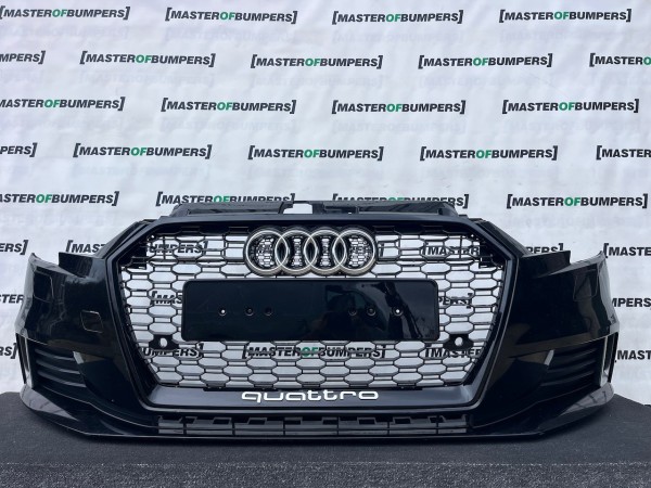 Audi A3 Se Hatchback Lift 2016-2019 Front Bumper No Pdc Jets Genuine [a965]