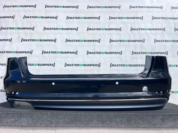 Audi A4 Se Sport Avant Estate B9 2016-2019 Rear Bumper 4 Pdc Genuine [a68]