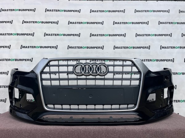 Audi Q3 S Line Mk1 Lift 2015-2018 Front Bumper No Pdc Jets Genuine [a112]