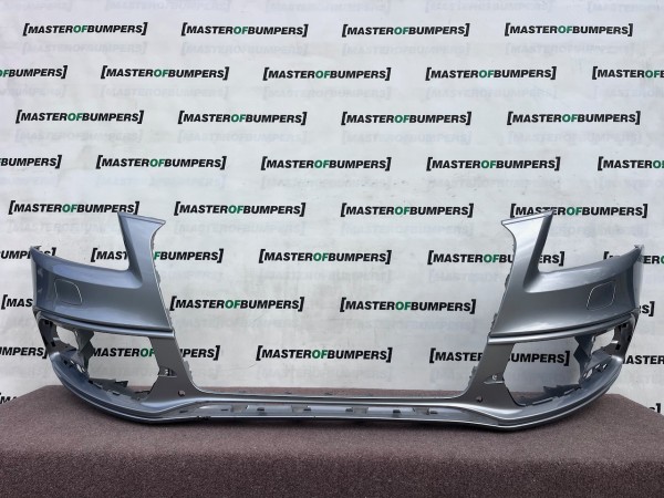 Audi Q5 S-line Suv Mk1 Lift 2012-2016 Front Bumper 4 Pdc Jets Genuine [a121]