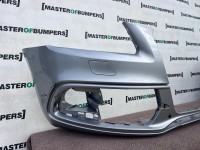Audi Q5 S-line Suv Mk1 Lift 2012-2016 Front Bumper 4 Pdc Jets Genuine [a121]
