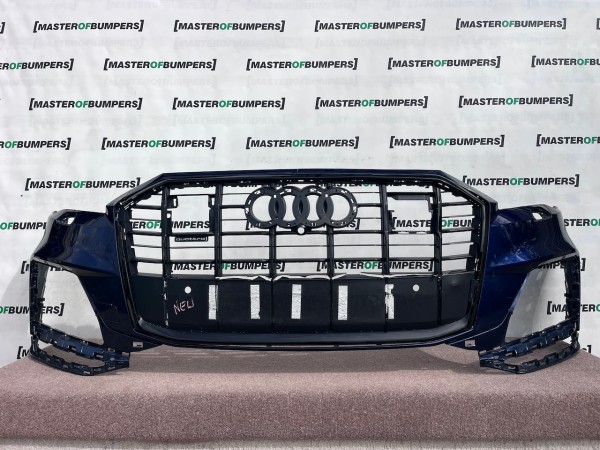 Audi Q7 S Line Suv Face Lift 2019-2023 Front Bumper Skin 6 Pdc Genuine [a120]