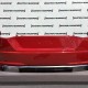 Audi Tt S Line Tts 2015-2018 Rear Bumper In Red Fully Complete Genuine [a471]