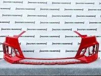 Audi Rs4 B9 Avant 2016-2019 Front Bumper In Red Genuine [a456]