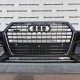 Audi Q7 Se Mk2 2016-2019 Front Bumper Grey W/grill 6 Pdc Genuine [a925]