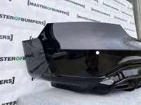 Audi E-tron Gt Rs Etron 2020-on Rear Bumper In Black 4 Pdc Genuine [a981]