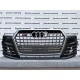 Audi Sq7 S Line 4m 2016-2019 Front Bumper W/grilles 6 Pdc Genuine [a985]