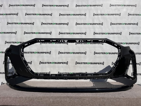 Audi Etron E-tron S Line Suv 2019-2024 Front Bumper 6 Pdc +jets Genuine [a772]