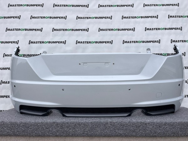 Audi Tt S Line Tts Coupe Cabrio Tfsi 2015-2018 Rear Bumper 4 Pdc Genuine [a807]