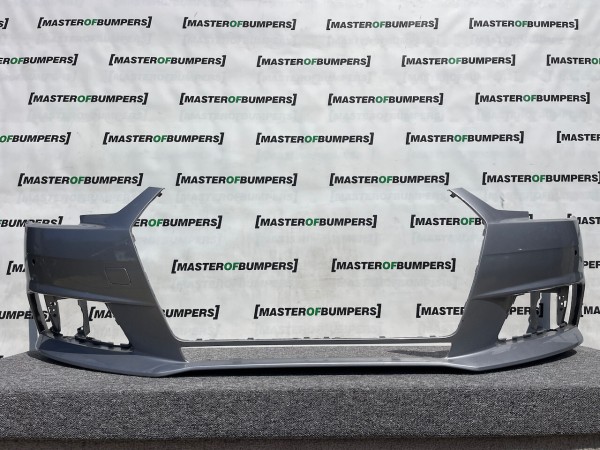 Audi A4 Se Sport B9 Saloon Avant 2016-2018 Front Bumper 4 Pdc Genuine [a834]