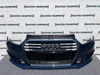 Audi A1 S Line Lift Hatchback 2015-2018 Front Bumper No Pdc +jets Genuine [a855]