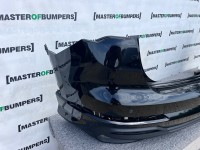 Audi Q3 S Line Black Edition Suv 2019-2025 Rear Bumper Blac 4 Pdc Genuine [a865]