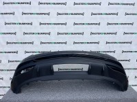 Audi Q3 S Line Black Edition Suv 2019-2025 Rear Bumper Blac 4 Pdc Genuine [a865]