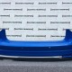 Audi Q2 S Line Mpv 2016-2019 Rear Bumper Blue W/diffuser 4 Pdc Genuine [a819]