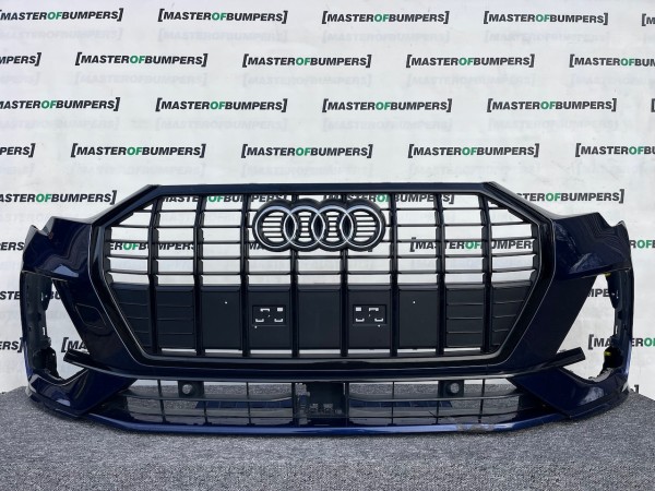 Audi Q3 S Line Suv Mk2 2019-2023 Front Bumper Pdc No Jets Genuine [a887]