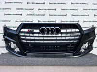 Audi Sq7 S Line Suv Mk2 2016-2019 Front Bumper 4 Pdc + Jets Genuine [a888]