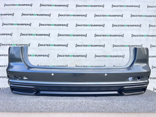 Audi A6 S Line Avant Estate C8 2019-2023 Rear Bumper 4 Pdc Genuine [a927]